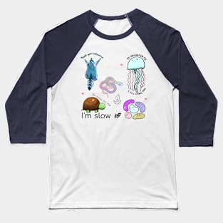 Cute cartoon sticker pack (get in medium or large) Baseball T-Shirt